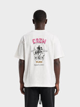 Crew Milano T-Shirt Logo Print CM-34 / WHITE