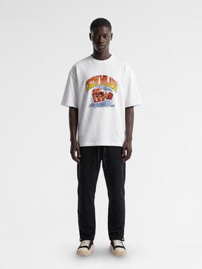 CREW Milano Oversized T-Shirt Logo Print