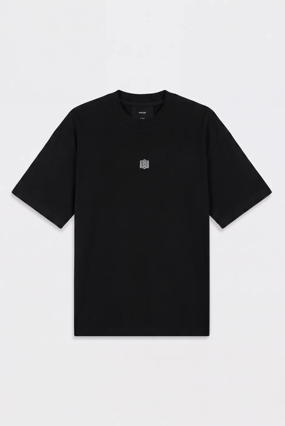 Ainker Cotton 1148 Black T-Shirt