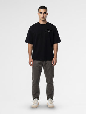 CREW Milano Oversized T-Shirt Logo Print