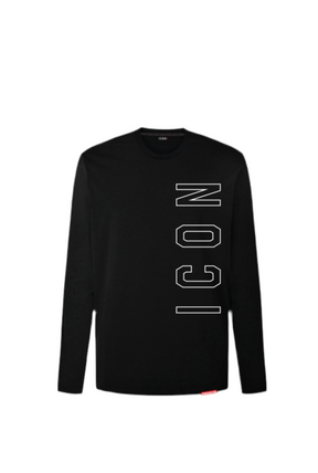 ICON Premium Long Sleeve T-Shirt Logo Slim Fit