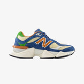 New Balance blue green orange