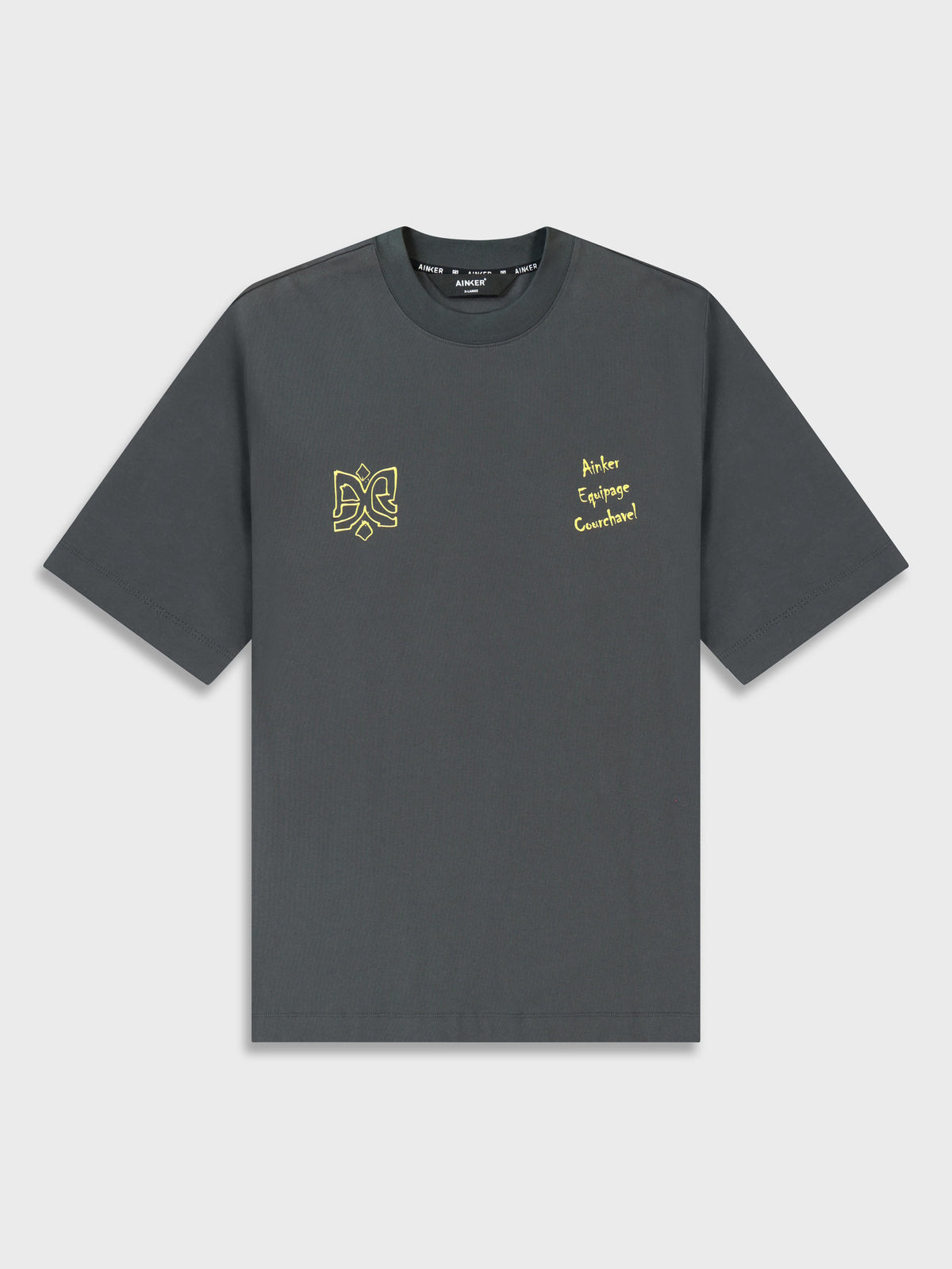 Ainker Cotton 561 Gray T-Shirt