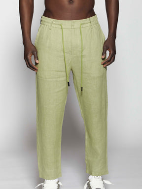 Ainker Linen 403 Green Pants