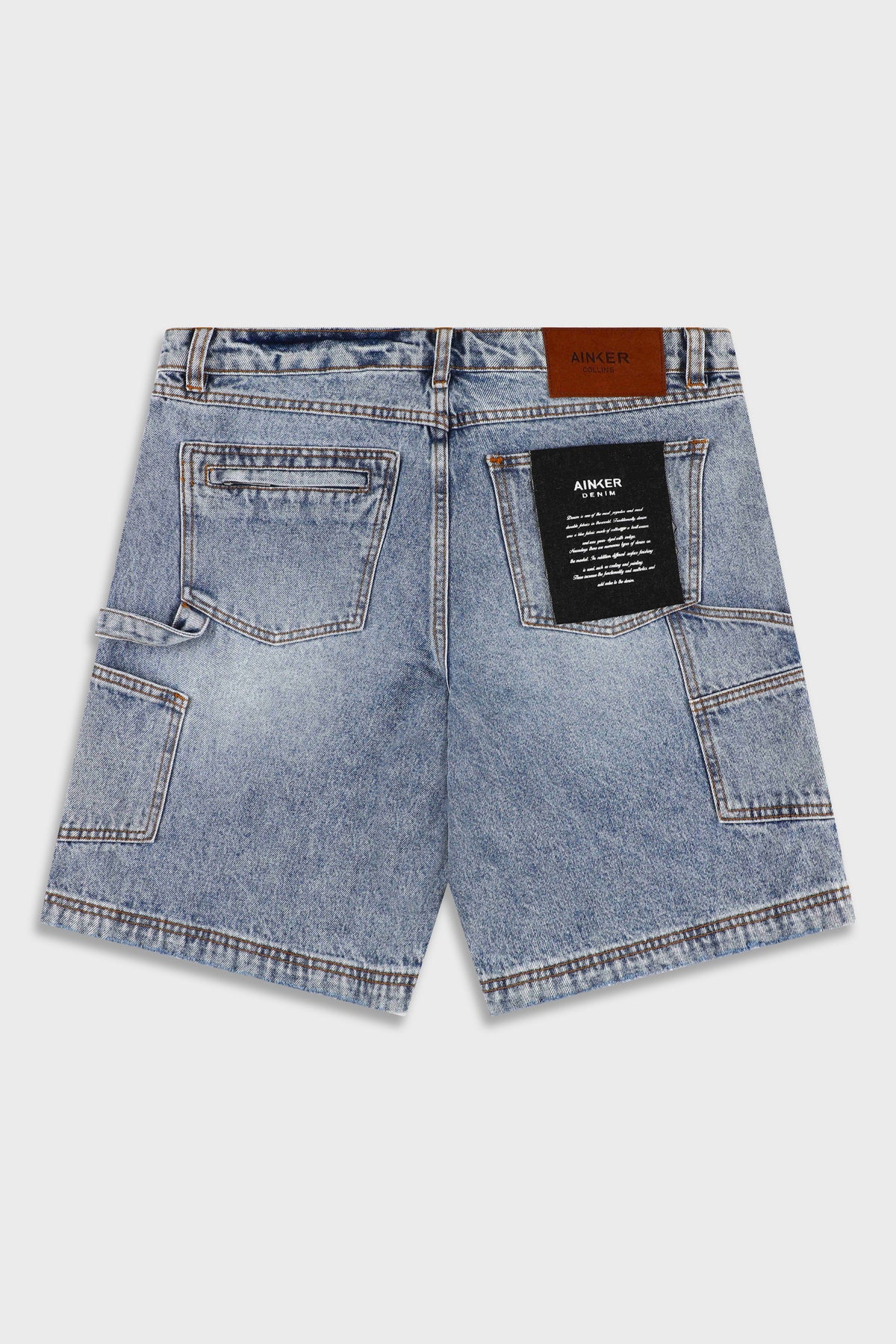Ainker Short Light Blue 864 Jeans