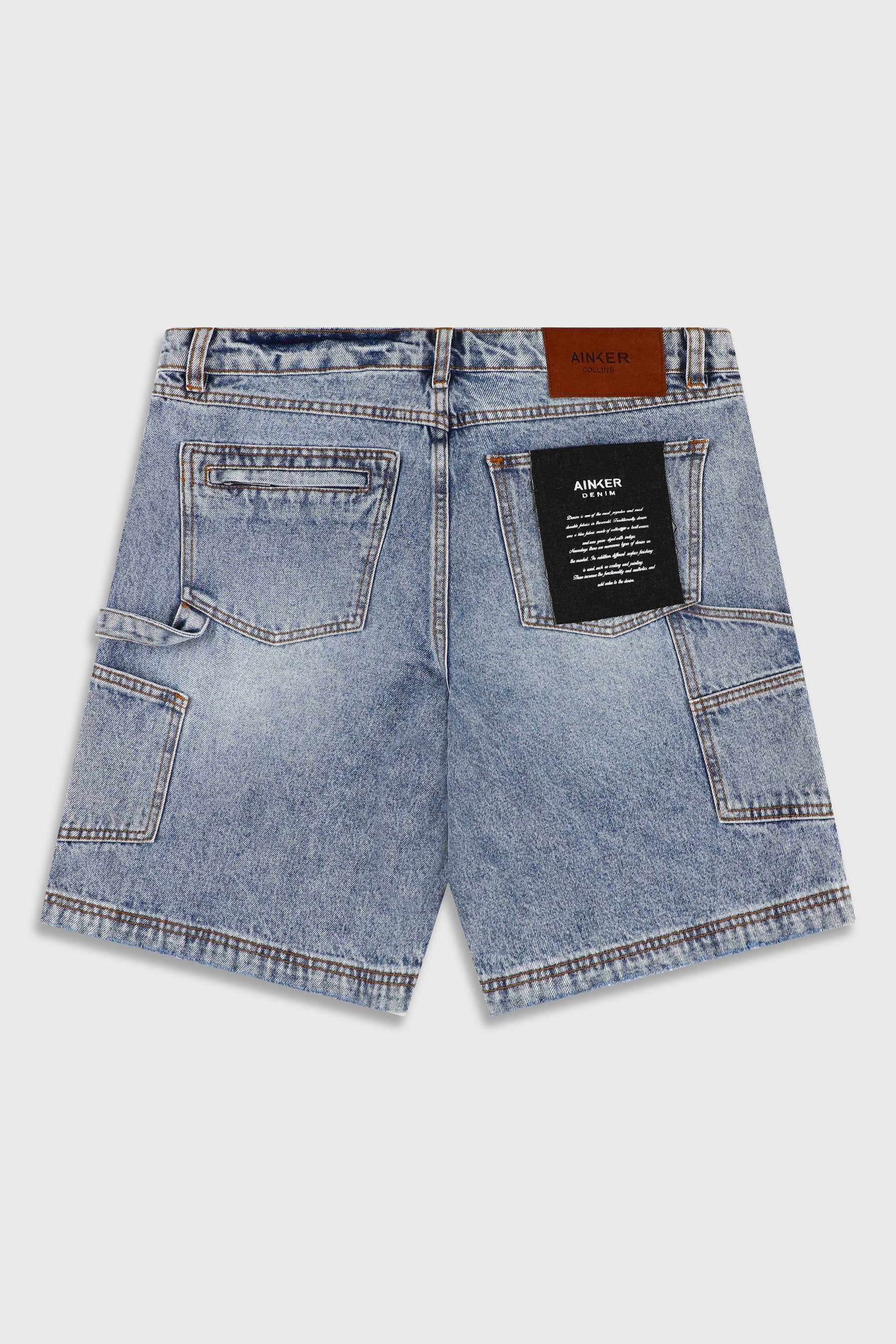 Ainker Short Light Blue 864 Jeans