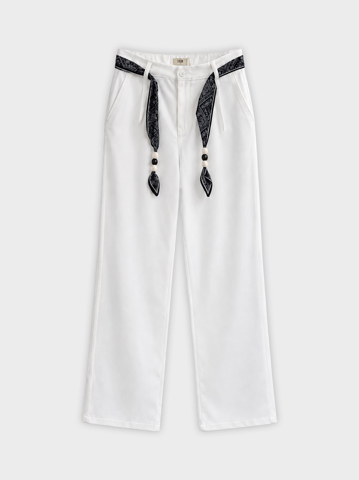 CREW Milano “Bandana” Pants - White