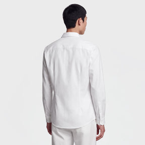 Ainker Wool Blend 1081 White Shirt