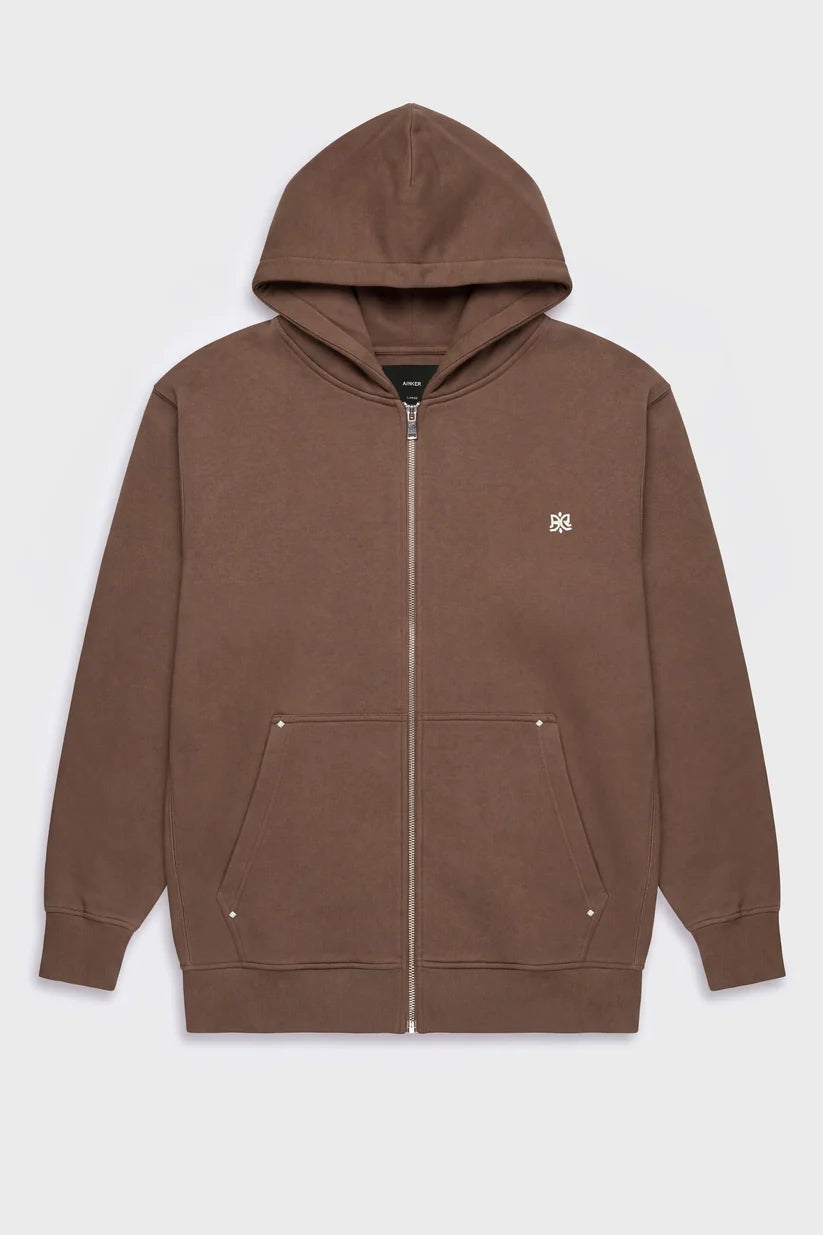 Ainker 1119 Brown Hoodie