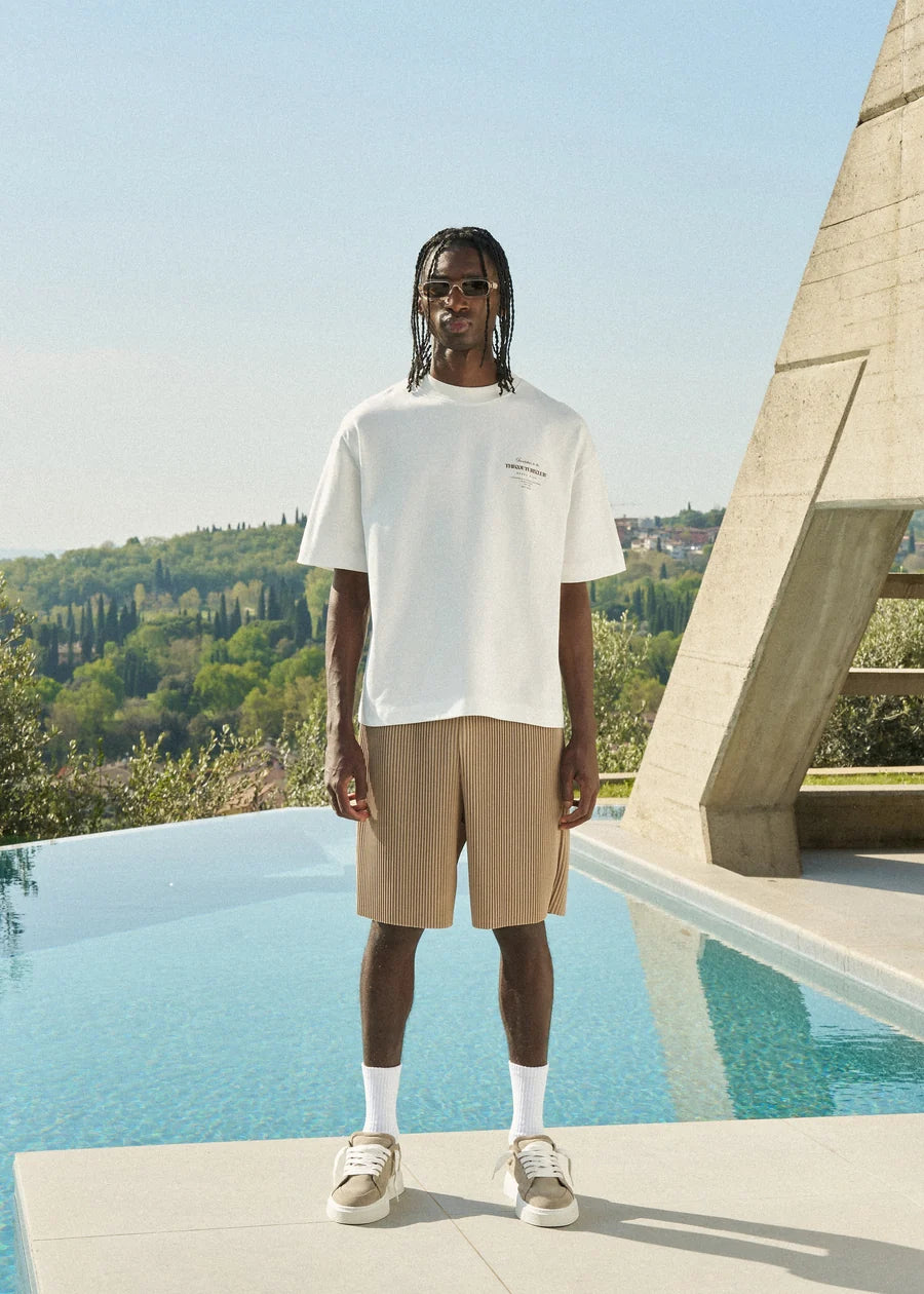 The Couture Club Plisse Shorts