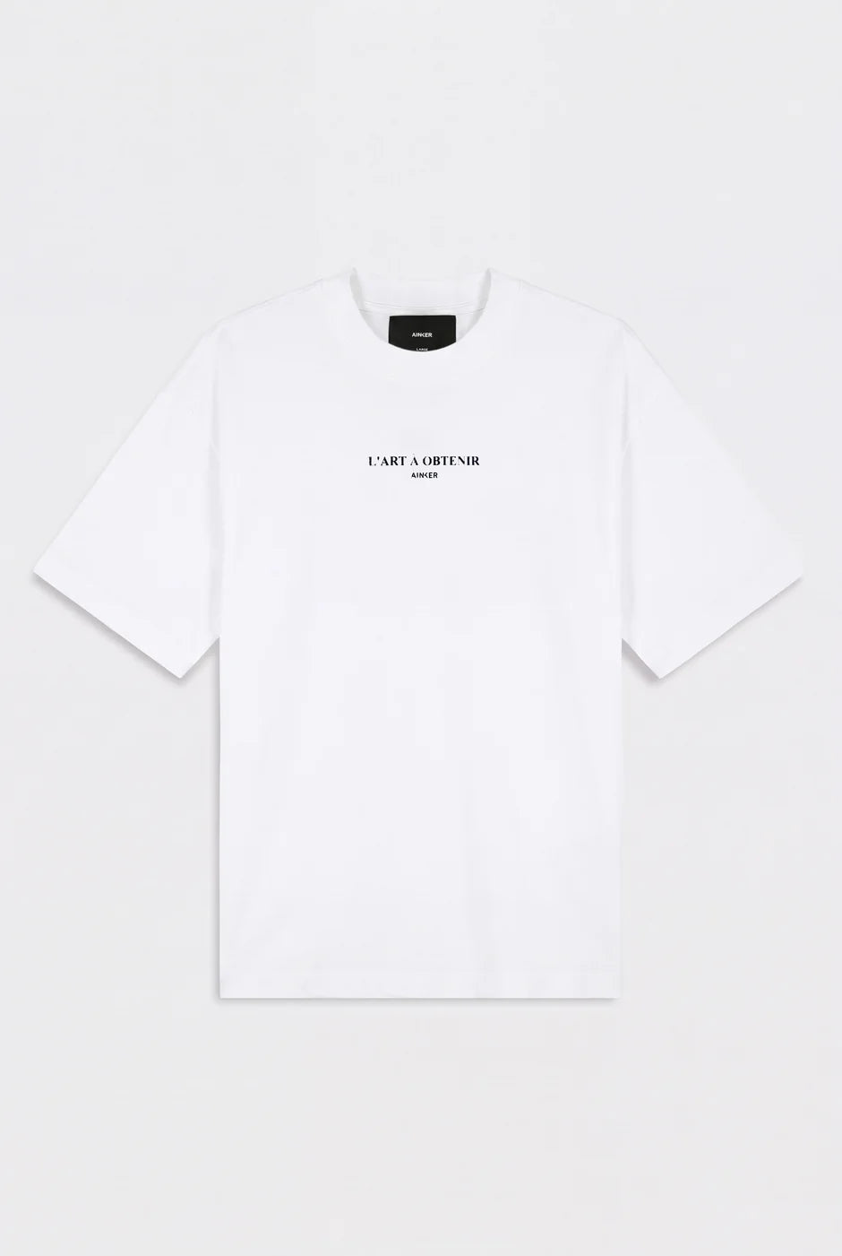 Ainker Cotton 1146 White T-Shirt