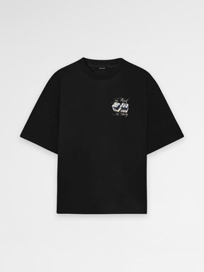 CREW Milano Oversized T-Shirt Logo Print