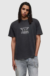 BLACK MATCH CREW T-SHIRT