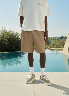 The Couture Club Plisse Shorts
