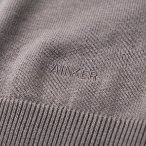 Ainker 1126 Mocha Cashmire Hoodie