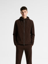 MAISON 9 PARIS Brown Zipper Nylon Windbreaker Jacket