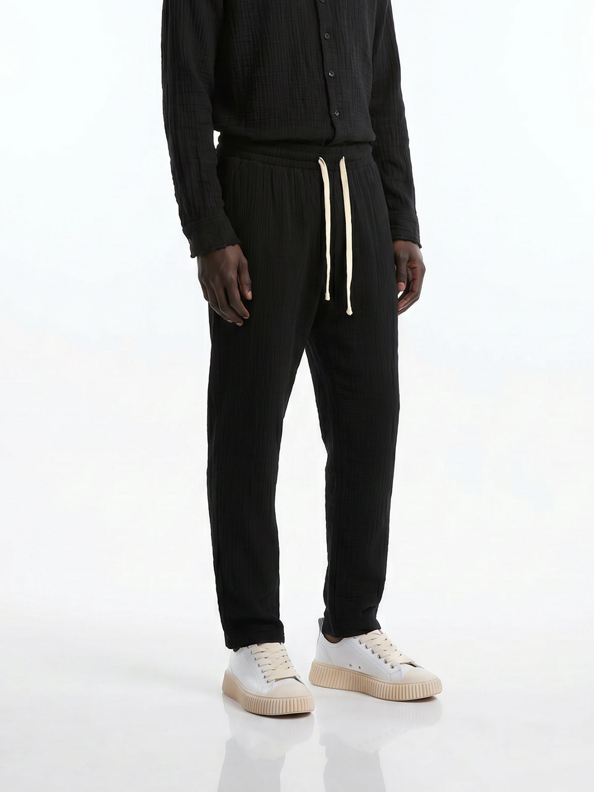 CREW Milano "Rhodes" Tetra Set Shirt/Pants Black