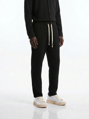 CREW Milano "Rhodes" Tetra Set Shirt/Pants Black