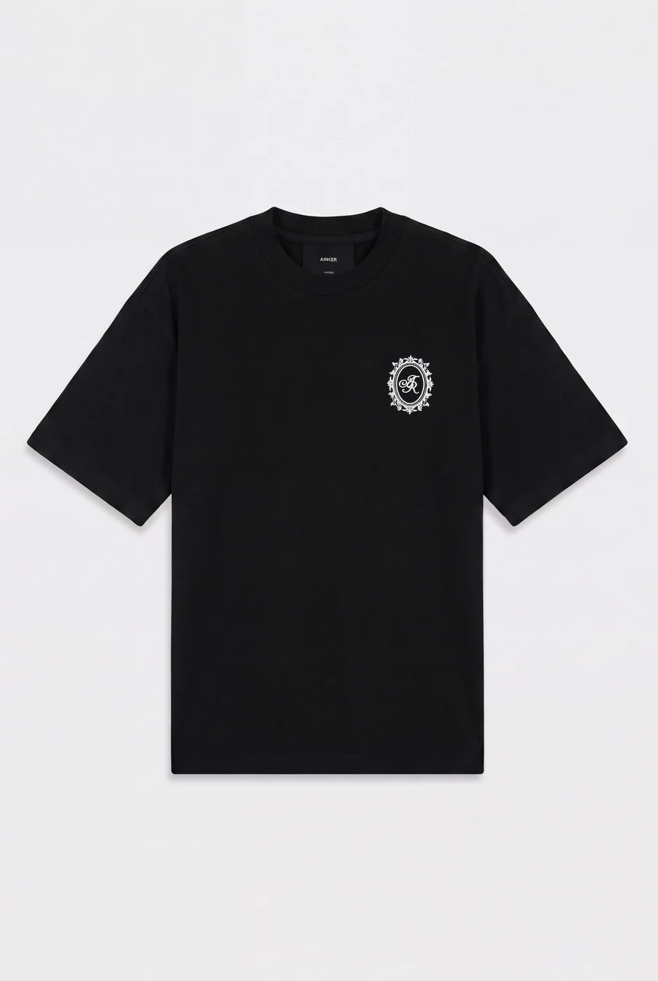 Ainker Mercerized 1015 Black T-Shirt