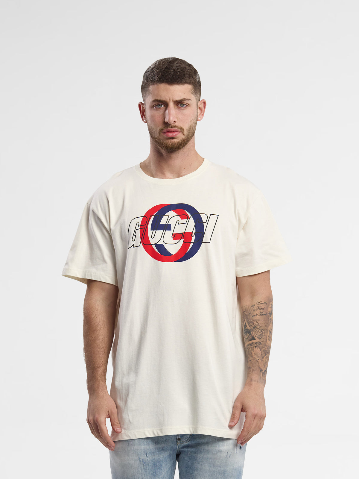 Gucci Cotton Jersey Printed T-Shirt