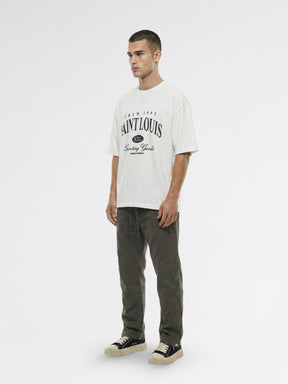 Crew Milano T-Shirt Logo Print - White