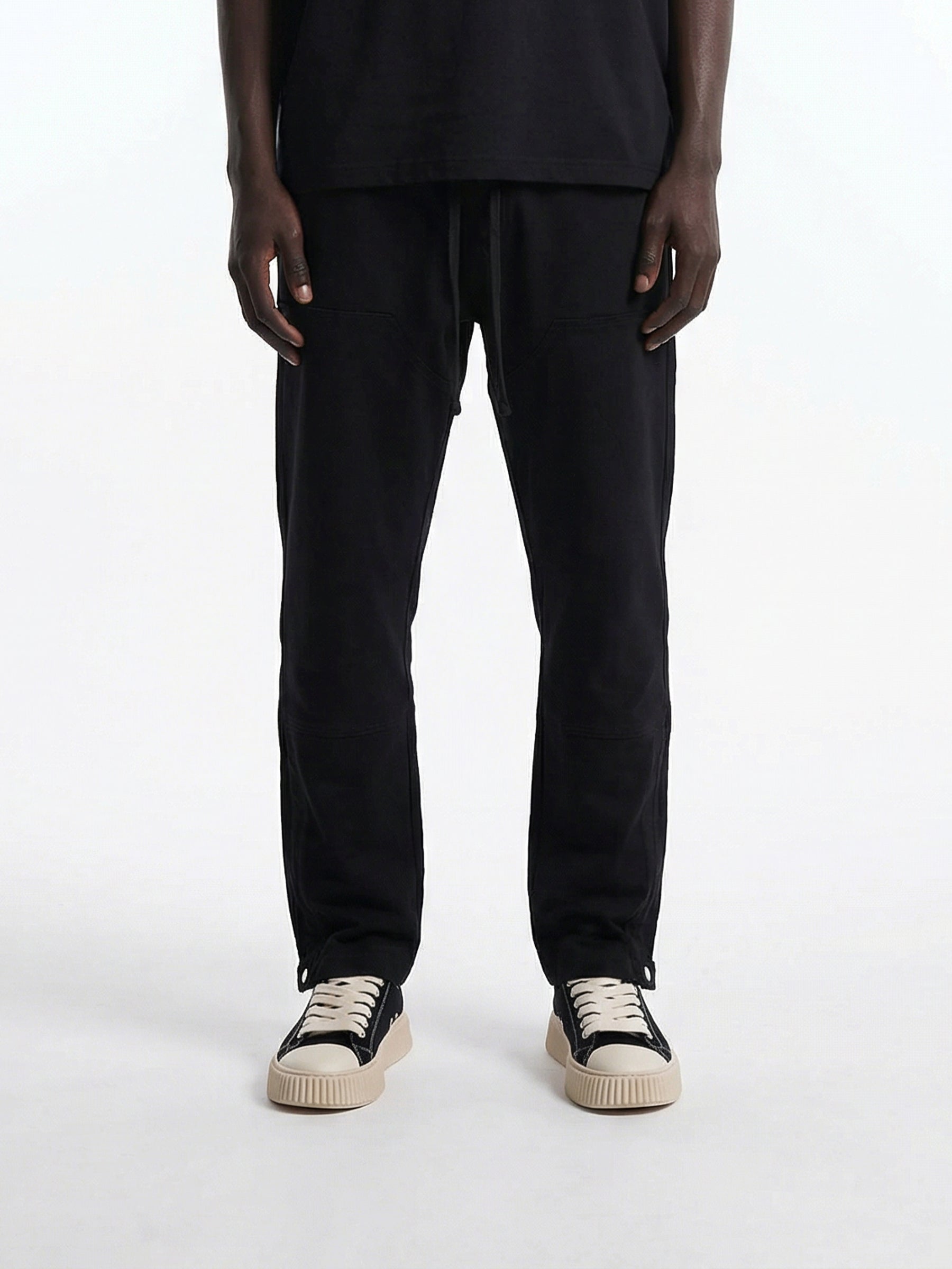 CREW MILANO Pants Jeans Black