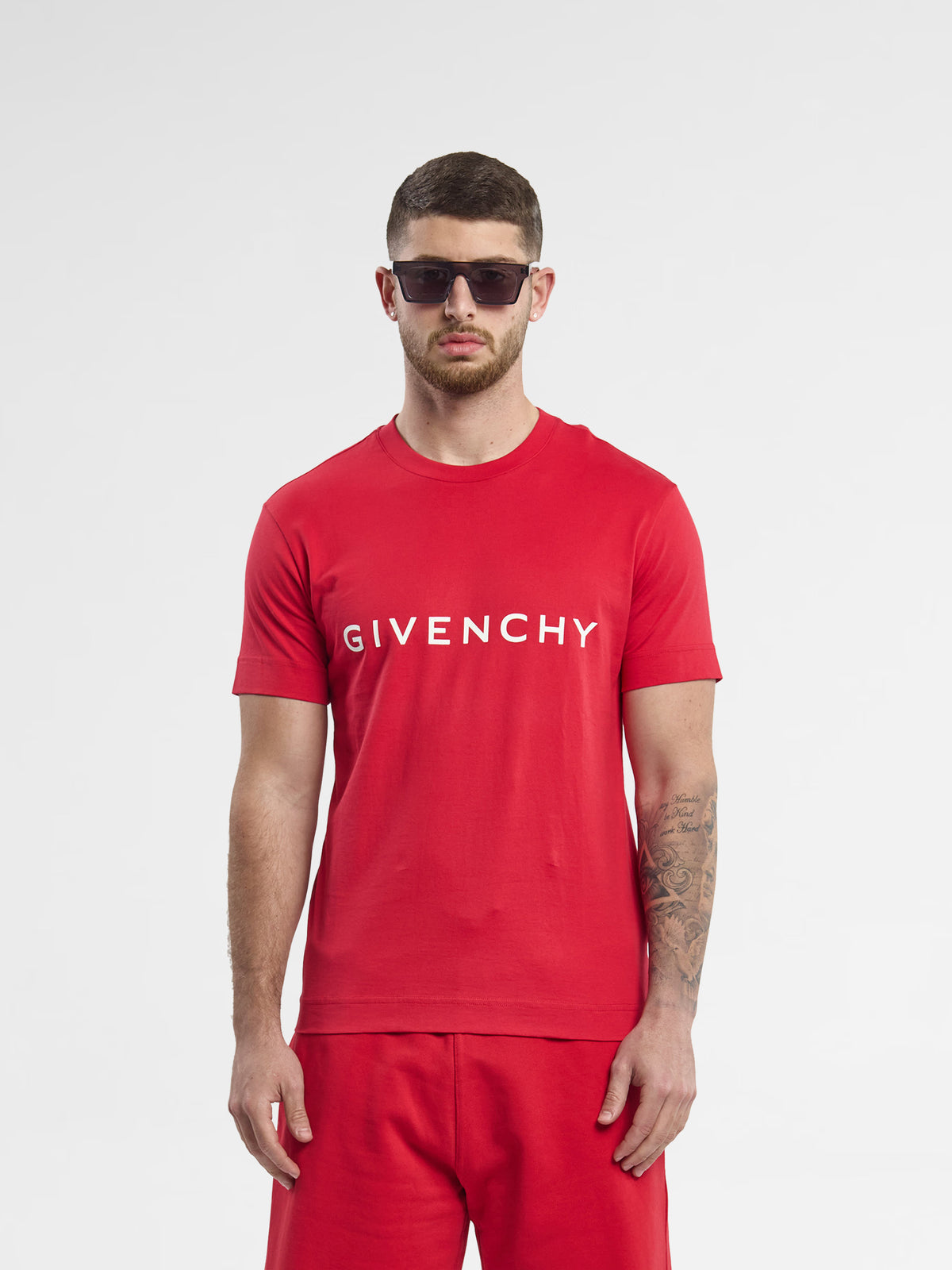 Givenchy Logo print T-Shirt red