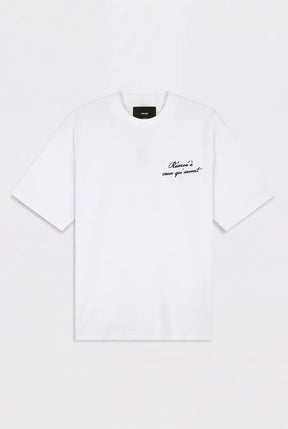 Ainker Cotton 1111 White T-Shirt