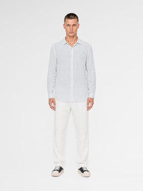 MAISON 9 PARIS Blue Soft Cotton Shirt