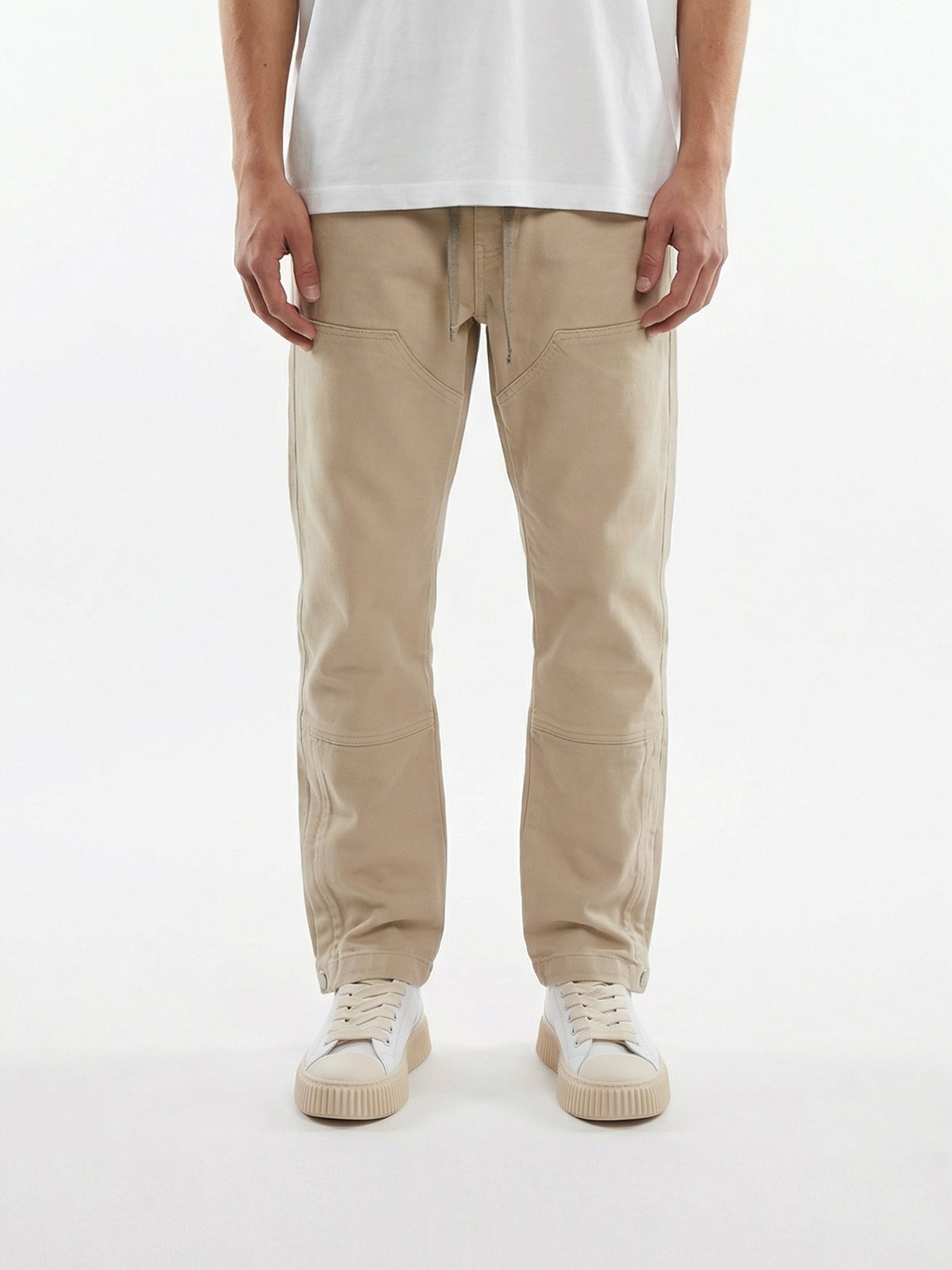 CREW MILANO Pants Jeans Beige