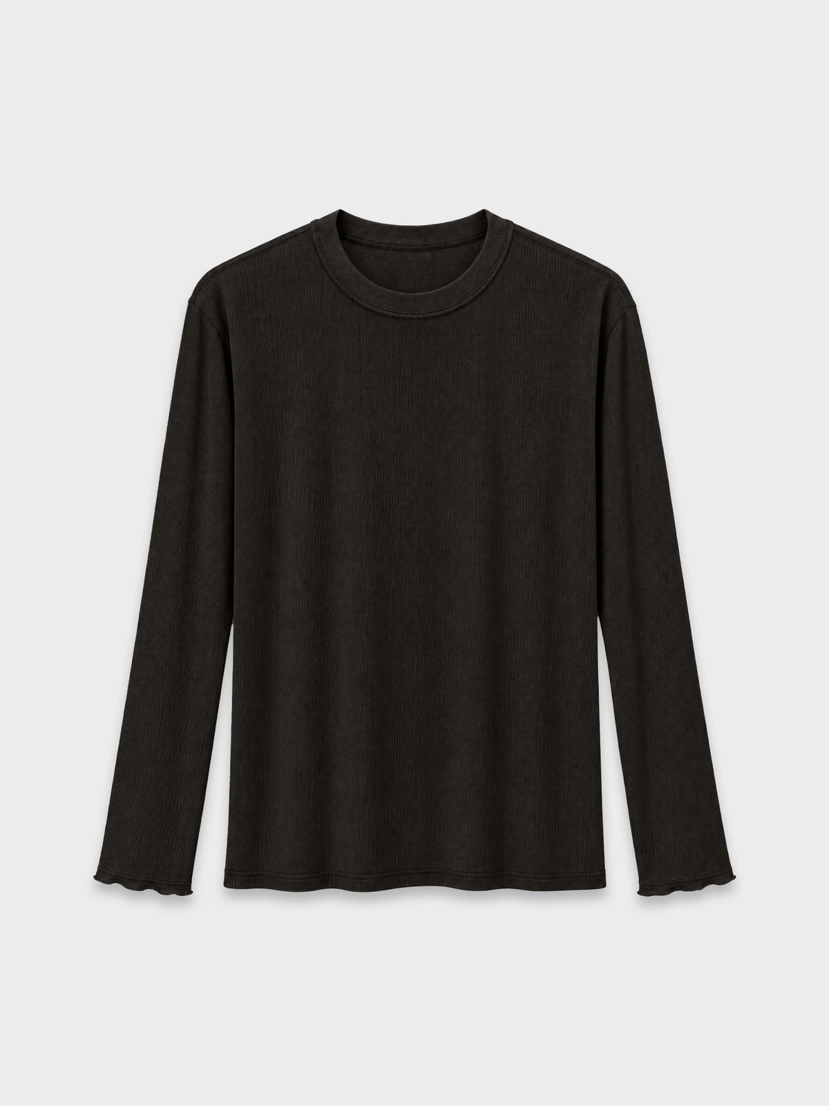 CREW Milano "Bali" Long T-Shirt - Black