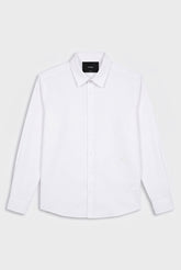 Ainker Wool Blend 1081 White Shirt