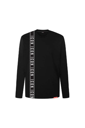 ICON Premium Long Sleeve T-Shirt Logo Slim Fit