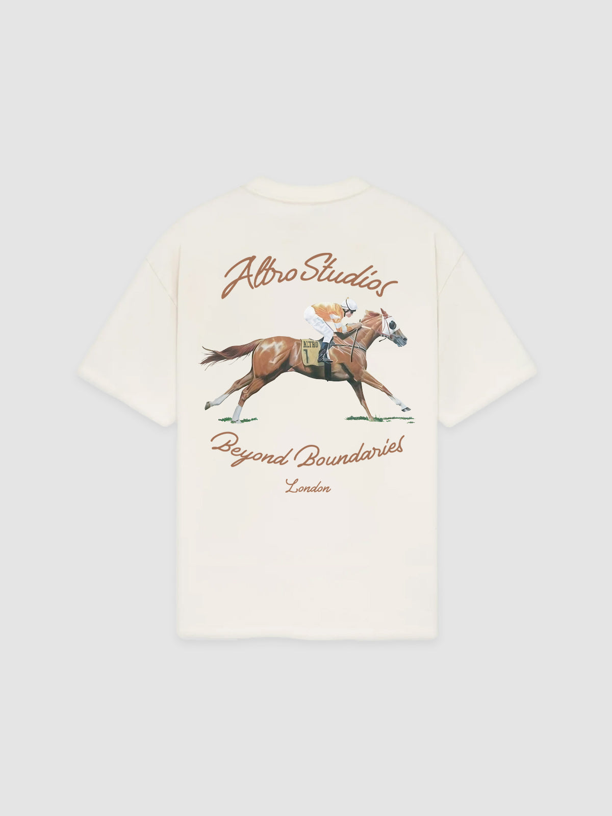 Altro Studios T-Shirt "Beyond Boundaries" - Cream