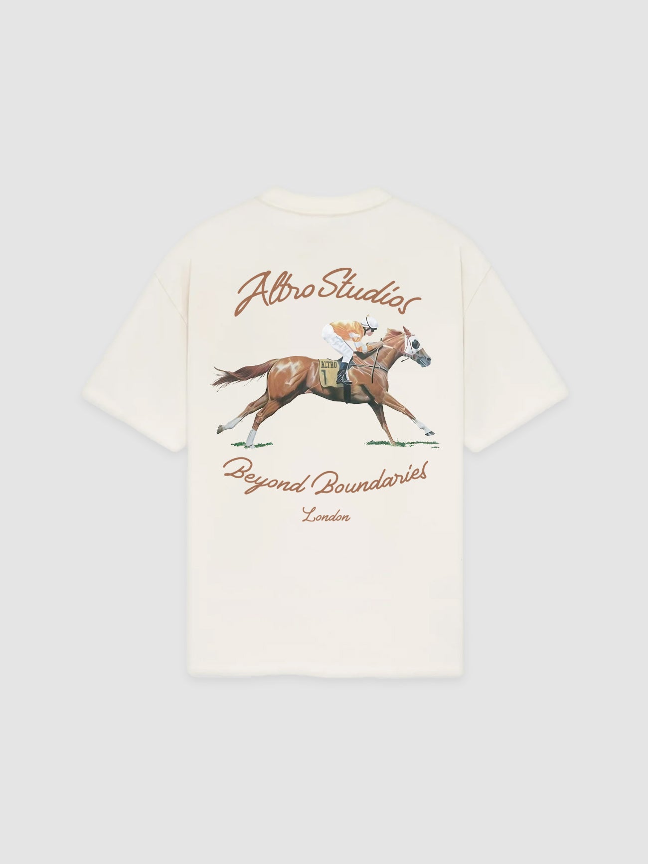 Altro Studios T-Shirt "Beyond Boundaries" - Cream