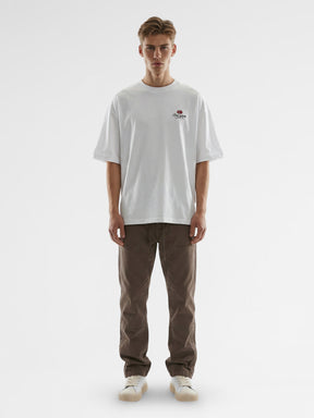 CREW Milano Oversized T-Shirt Logo Print