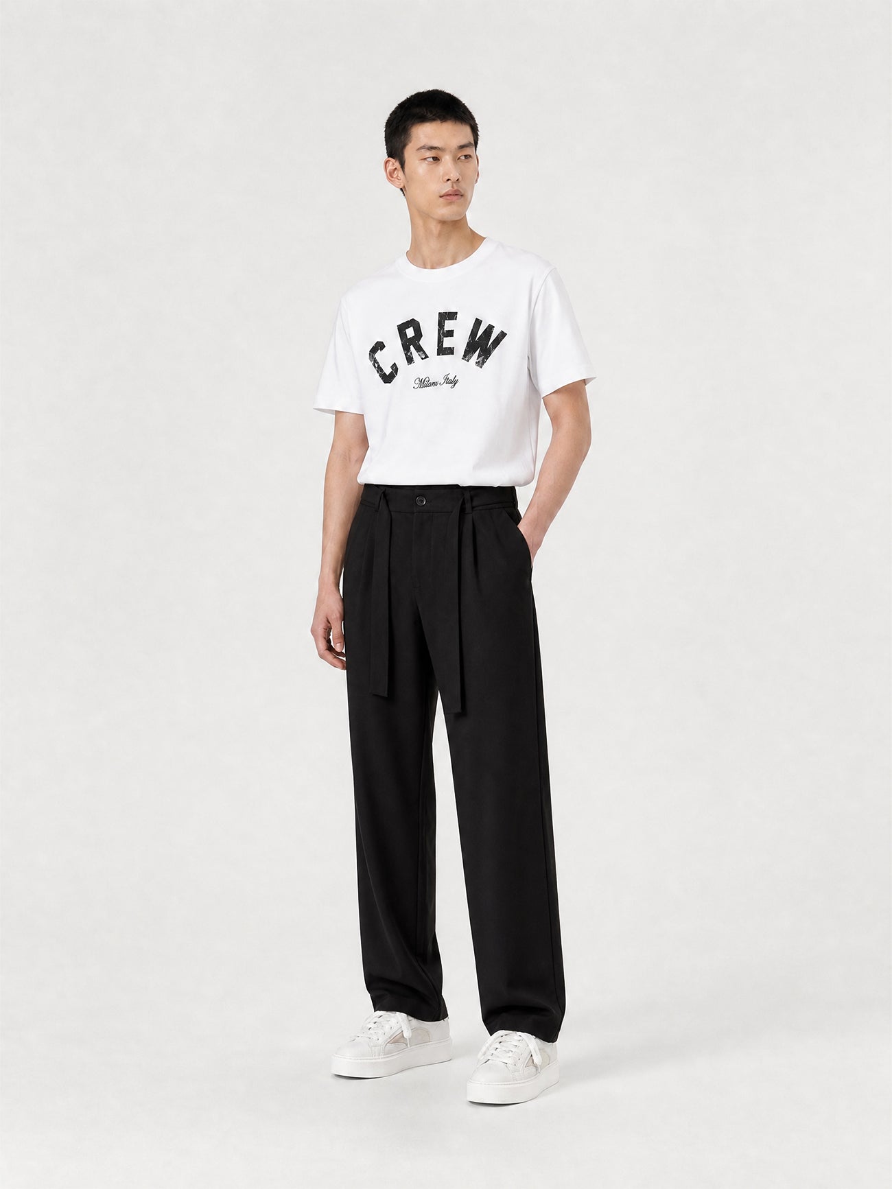CREW Milano “Monaco” Pants - Black.