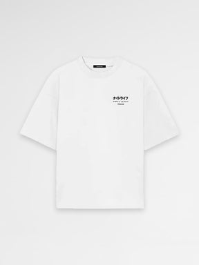 CREW Milano Oversized T-Shirt Logo Print