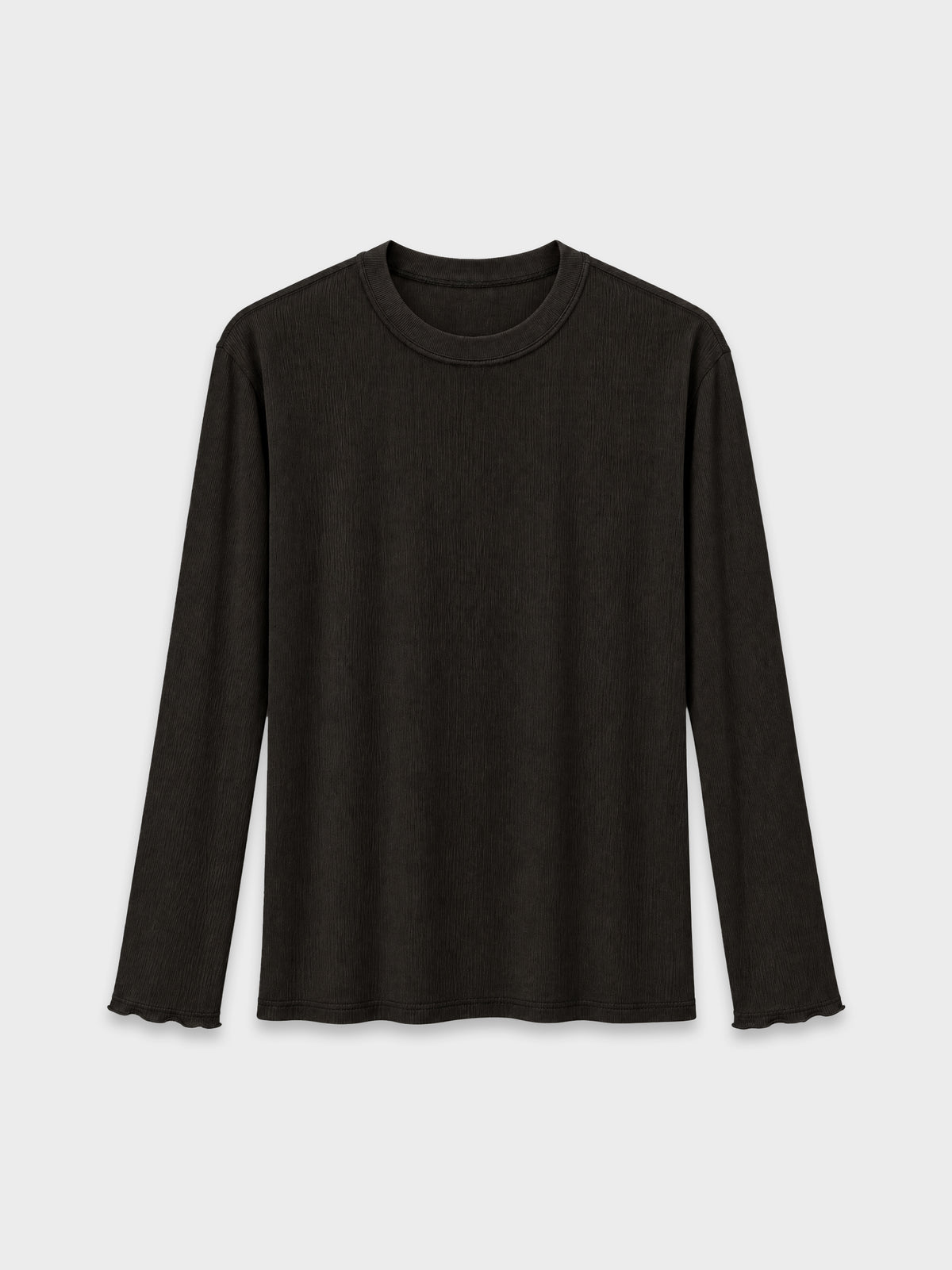 CREW Milano "Bali" Long T-Shirt - Black