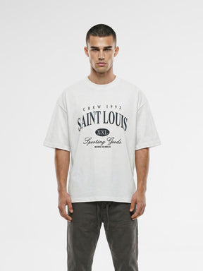 Crew Milano T-Shirt Logo Print - White