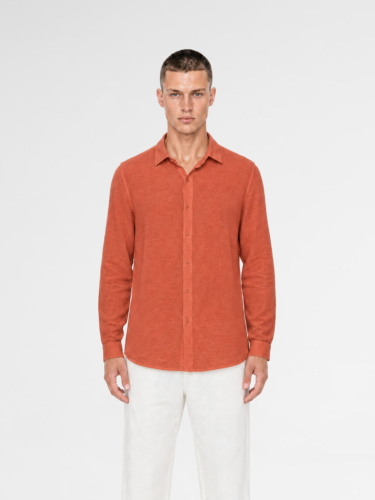 MAISON 9 PARIS Tile Soft Cotton Shirt