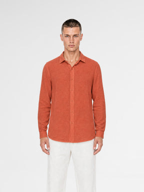 MAISON 9 PARIS Tile Soft Cotton Shirt