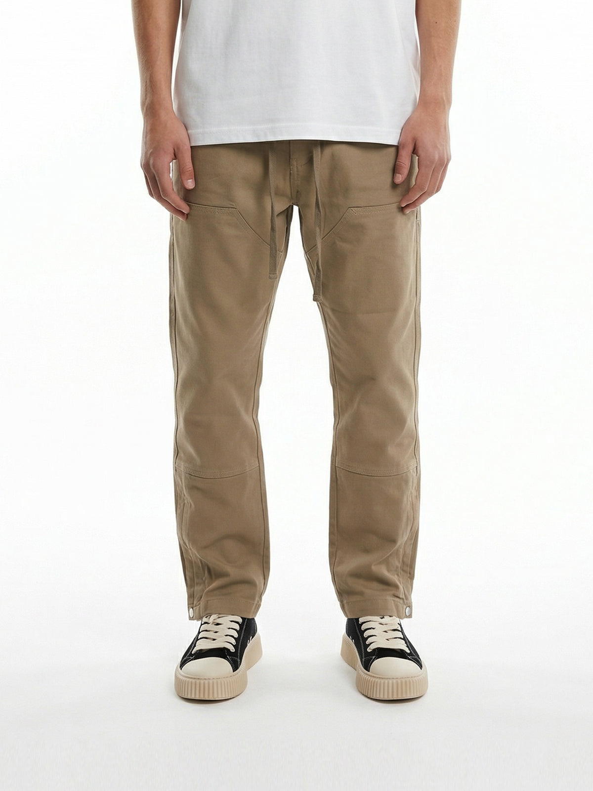 CREW MILANO Pants Jeans Olive