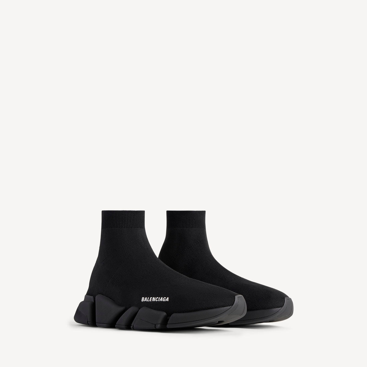 Balenciaga Black Speed Lt Sock Sneakers