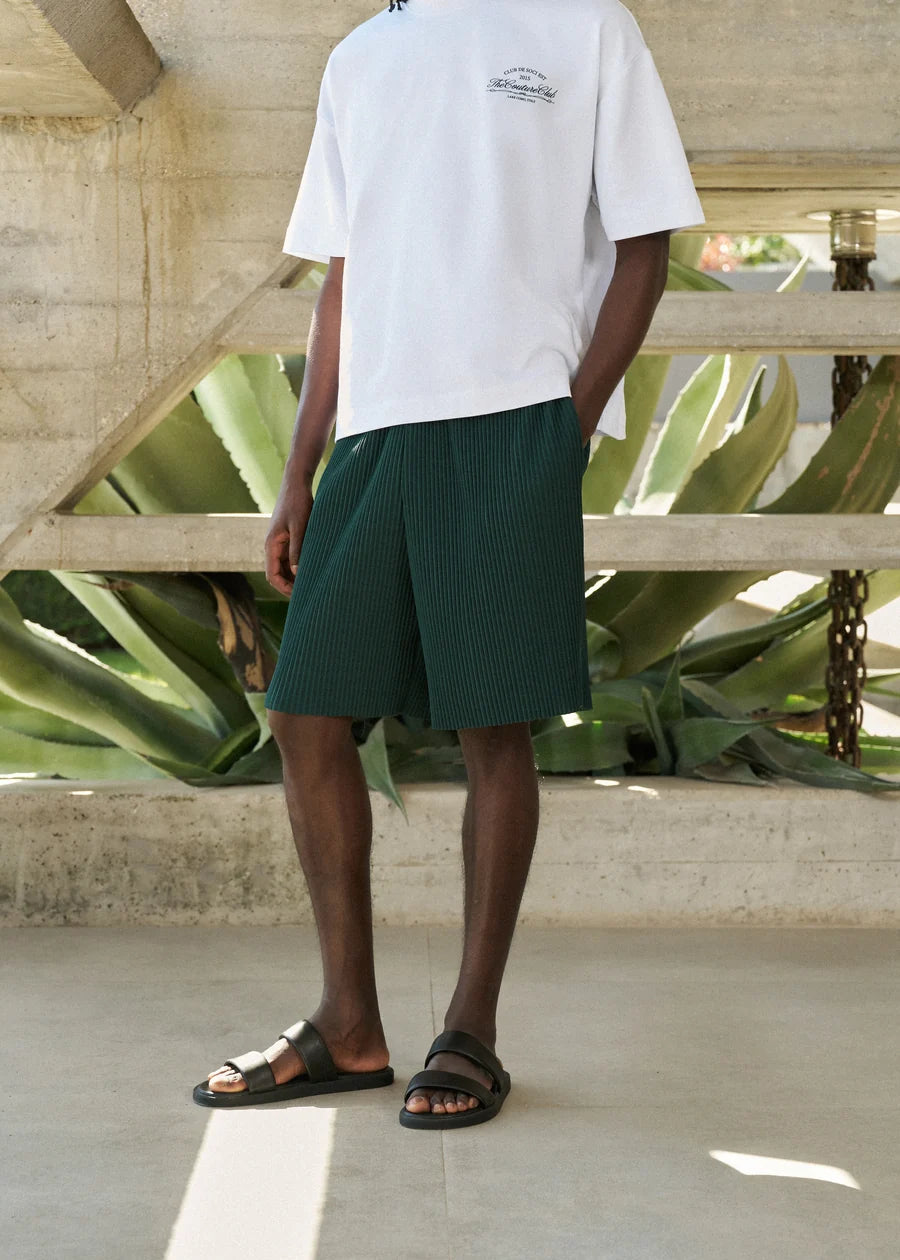 The Couture Club Plisse Shorts