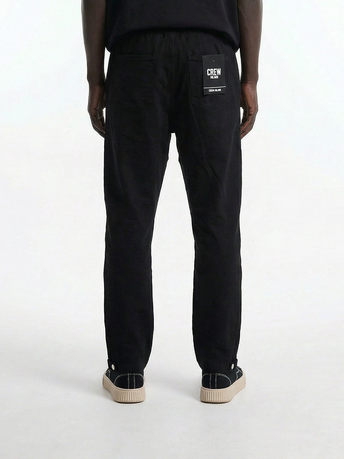 CREW MILANO Pants Jeans Black