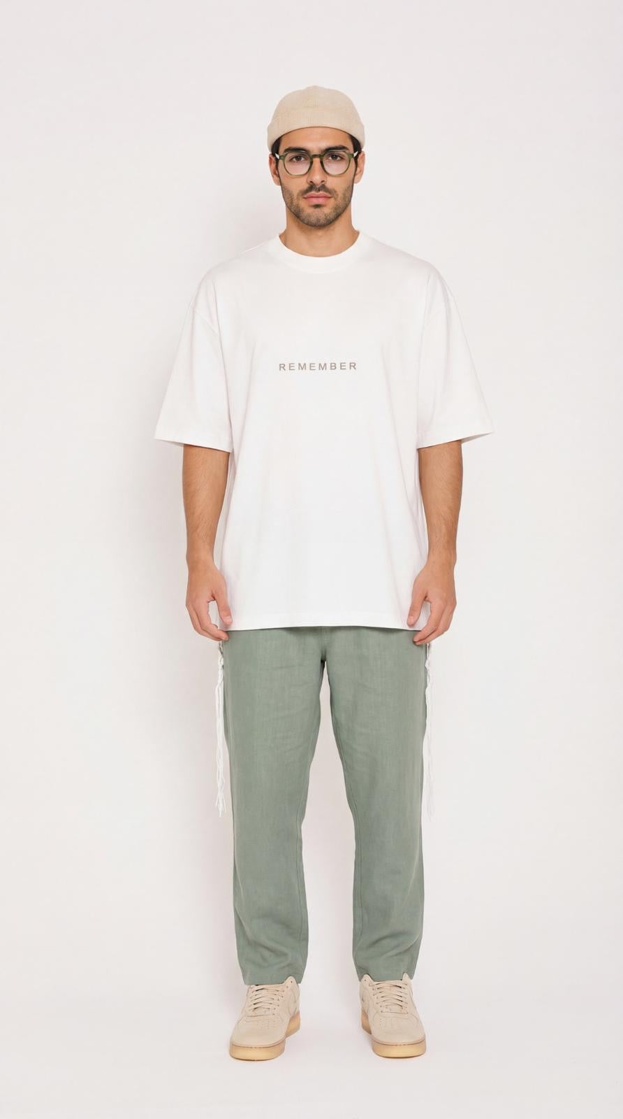 613 - Oversized T-Shirt with Tzitzit