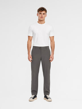 MAISON 9 PARIS High-End Khaki Nylon Trousers Pants
