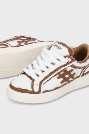Ainker Pivot White/Brown Canvas