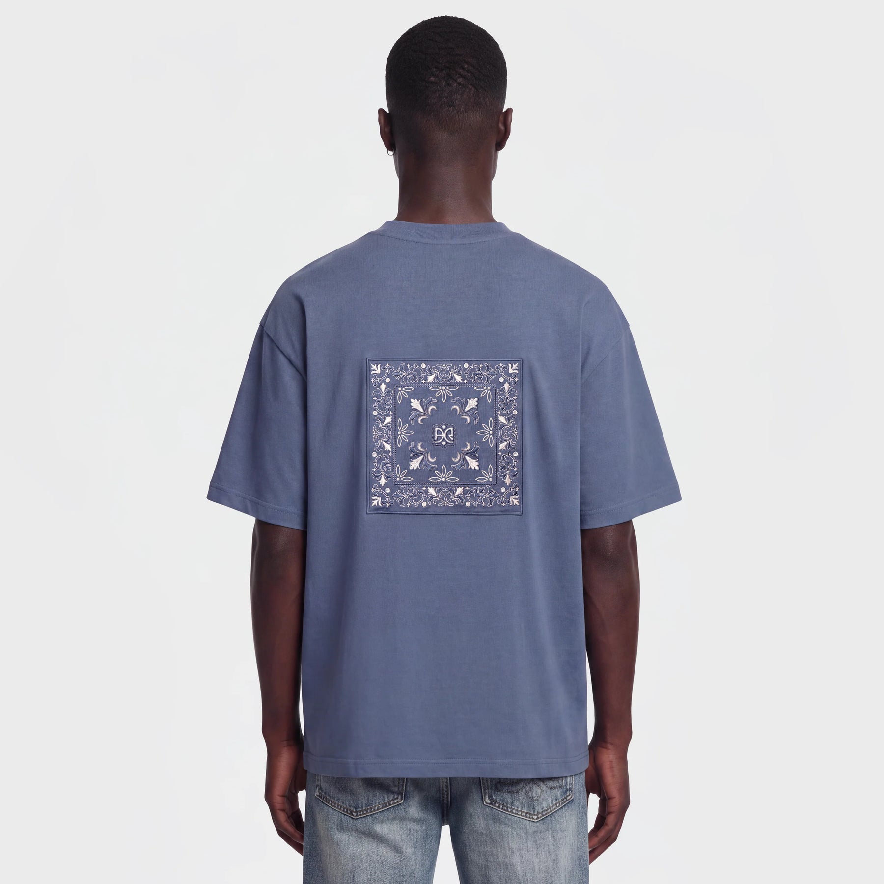 Ainker Mercerized 1116 Blue T-Shirt